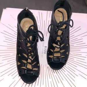 Black Charlotte Russe heels